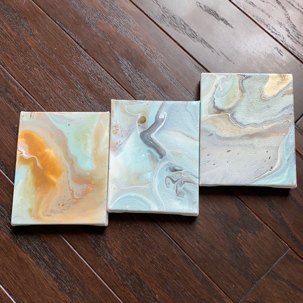 ⭐️(3 for $15)⭐️ 3x Mini Paint Swirls